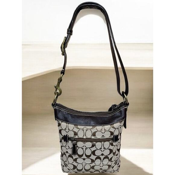 Y2K Coach 10402 Signature Duffle Bag - Picture 2 of 10